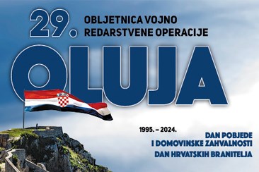 Središnja svečanost obilježavanja 29. obljetnice VRO Oluja u Kninu